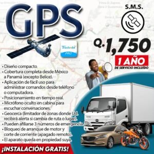 GPS Para todo tipo de vehículo, seguridad sin riesgo