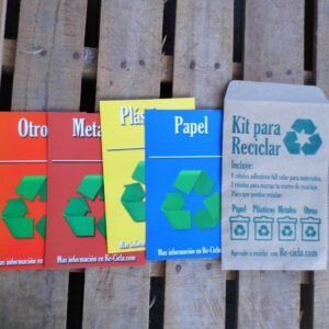 KIT DE RÓTULOS PARA SEPARACIÓN DE DESECHOS
